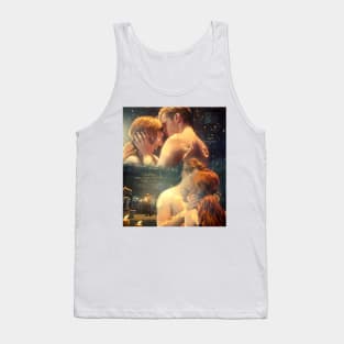 Clace Golden Runes Tank Top